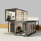 Casa pré-fabricada móvel para a casa do recipiente do toalete público do escritório da casa de campo