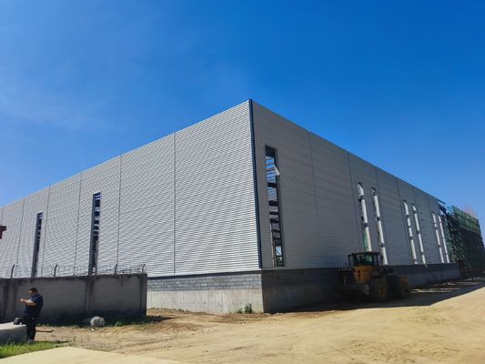 Solução de Construção de Armazém com Estrutura de Aço Pré-Fabricada e Bem Projetada no Estilo Australiano