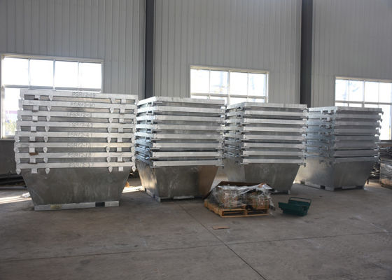Serviços de aço da fabricação da carga pesada australiana galvanizados para os escaninhos Waste