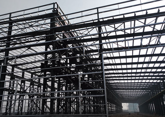 oficina do quadro do metal de 75 * de 25 * 9m, construção de aço pré-fabricada de poupança de energia