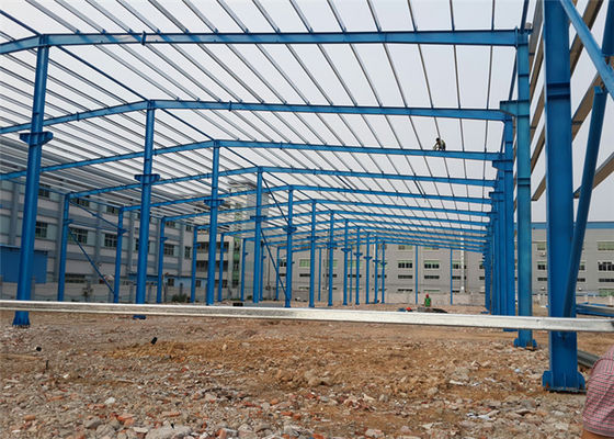 Estrutura da oficina do fabricante de China, oficina vento-resistente da construção de aço do grande-período