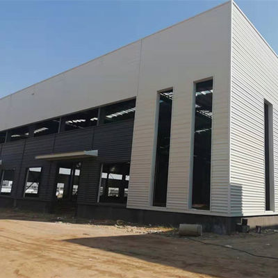 Construção portal pré-fabricada do projeto do armazém do quadro da construção de aço do período longo