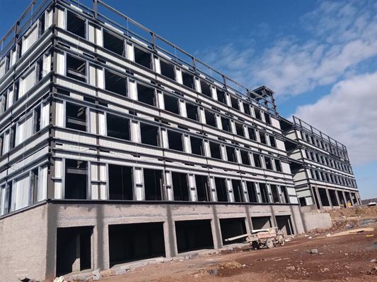 Solução e construção pré-fabricadas da construção da construção de aço estrutural do multi andar
