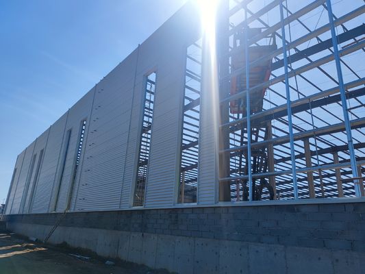 Galvanizado Prefabricado sob medida Estrutura de construção de aço Edifício Fornecimento Entrega