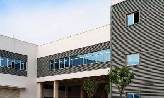 Preço acessível Prática estrutura de aço pré-fabricada Armazém Belas perspectivas Design para negócios
