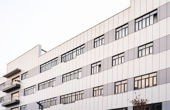 Instalação de processamento de plantas químicas Industrial Ventilação Tubulação Estrutura de aço resistente à corrosão