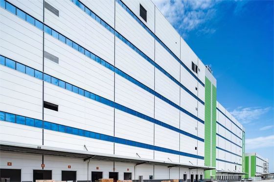 Concepção de armazéns de estruturas de aço Fabricação e entrega Solução e baixa manutenção