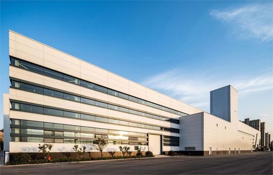 Armazém de estruturas de aço de construção clara para maximizar a utilização do espaço