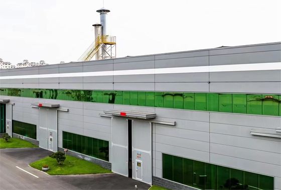 Solução integrada de entrega de armazém de estruturas pré-fabricadas de aço