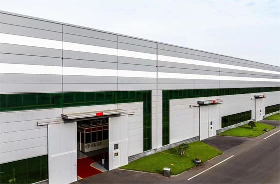 Solução integrada de entrega de armazém de estruturas pré-fabricadas de aço