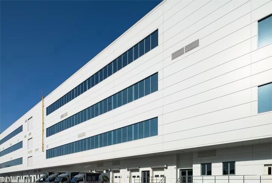 Solução de Design, Fabricação e Entrega de Armazém de Estruturas de Aço Leve