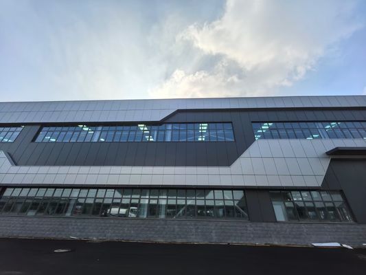 Q355B Estrutura de aço Edifício de armazém Facil montagem e desmontagem