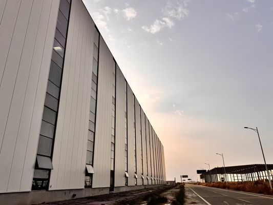 Q355B Estrutura de aço Edifício de armazém Facil montagem e desmontagem