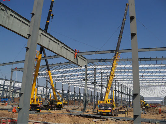 Durable Steel Structure Building for Food Industry Clean Space Warehouse