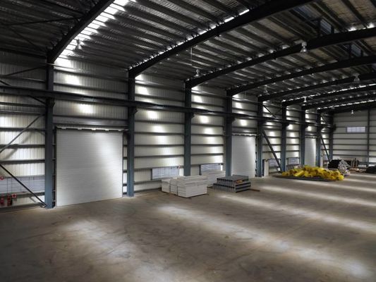 Viga H e Coluna Laminada a Quente ou Soldada para Estrutura Principal Forte e Durável em Armazém Logístico de Estrutura de Aço