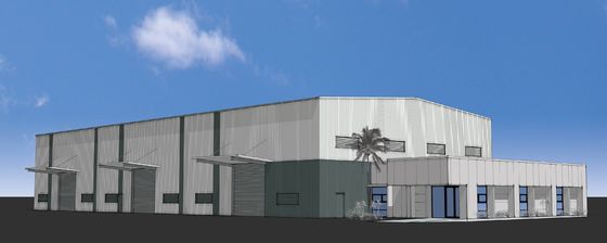 Armazém de aço pré-fabricado industrial personalizável Instalação rápida