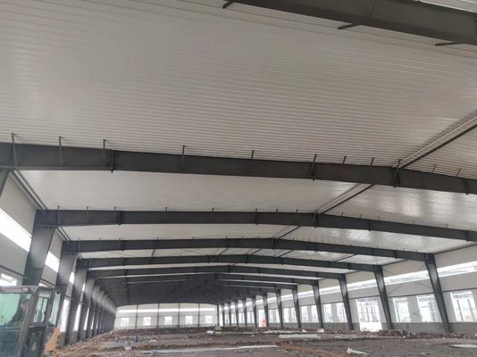Viga H e Coluna Laminada a Quente ou Soldada para Estrutura Principal Forte e Durável em Armazém Logístico de Estrutura de Aço