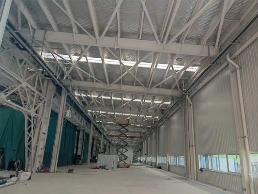 Edifícios de Armazéns de Aço de Fácil Instalação Soluções de Armazenamento Amigas do Ambiente